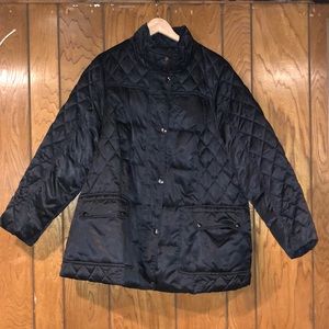 Black “Quilt Design” Jacket